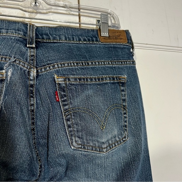 Levi’s 515 Vintage Bootcut Jeans Blue Size 8 - Picture 7 of 9